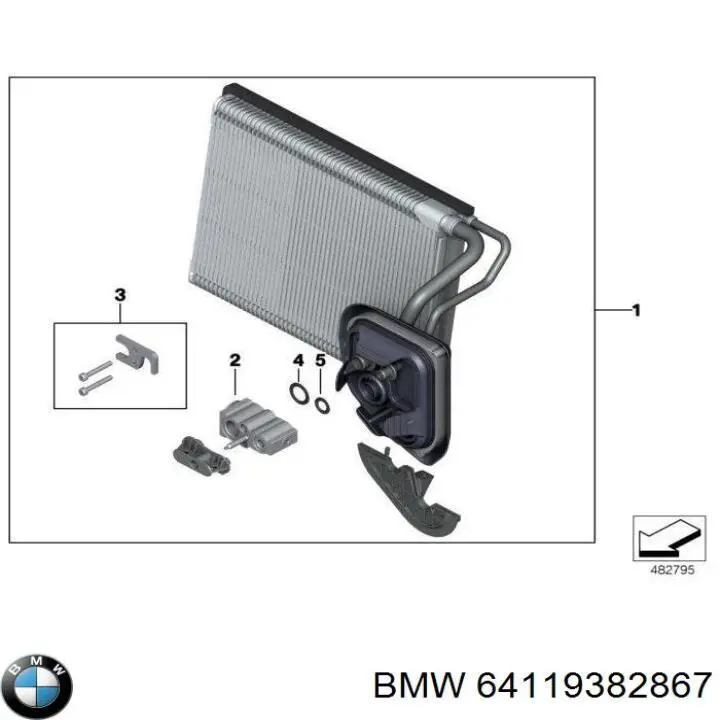  64119382867 BMW