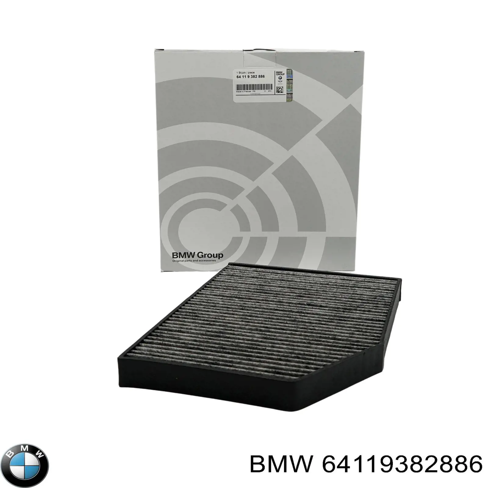 Фильтр салона BMW 64119382886