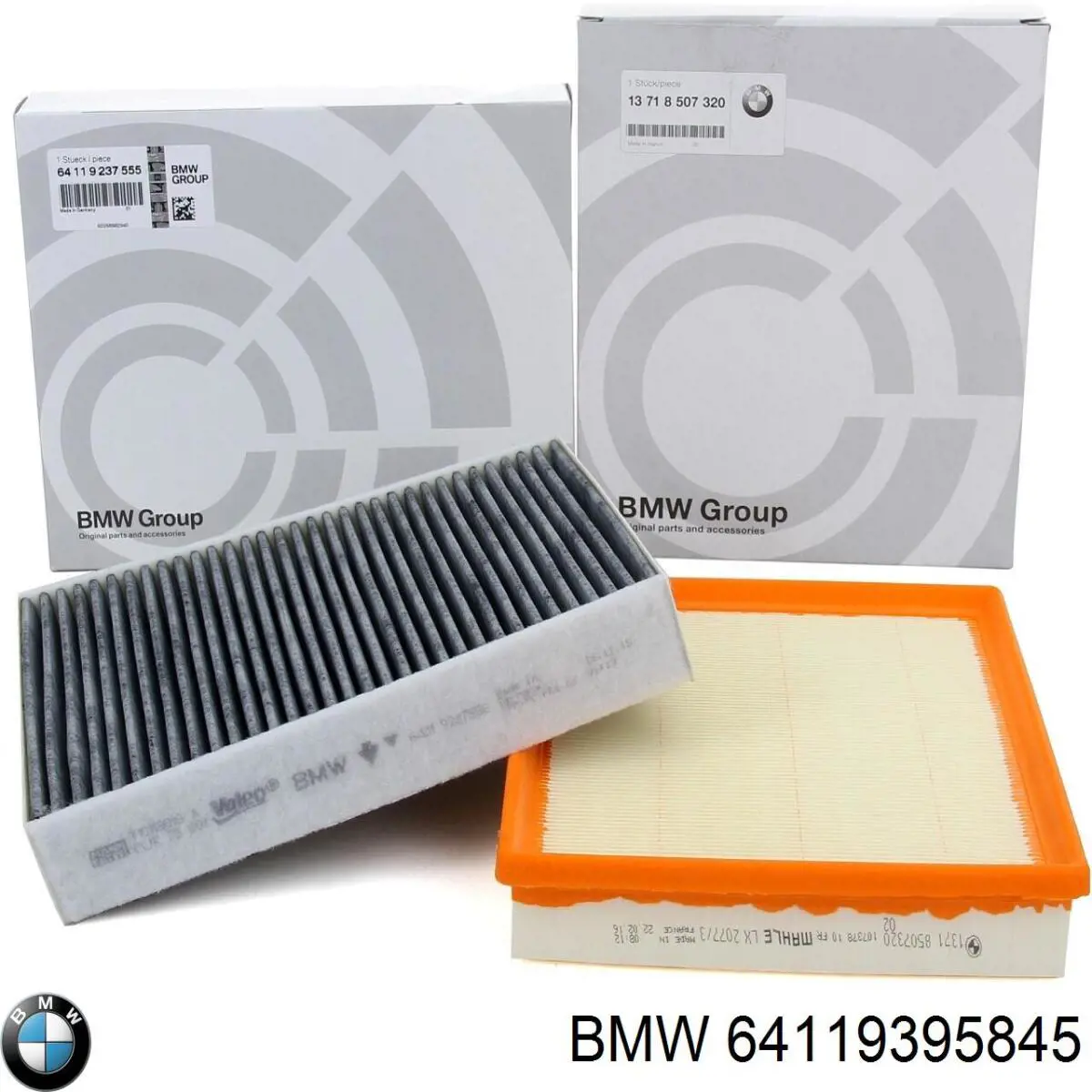 Фильтр салона 64119395845 BMW