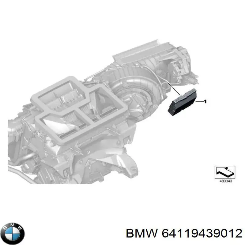 64119439012 BMW 