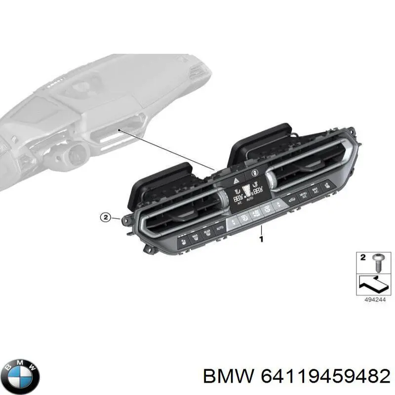  64119855409 BMW