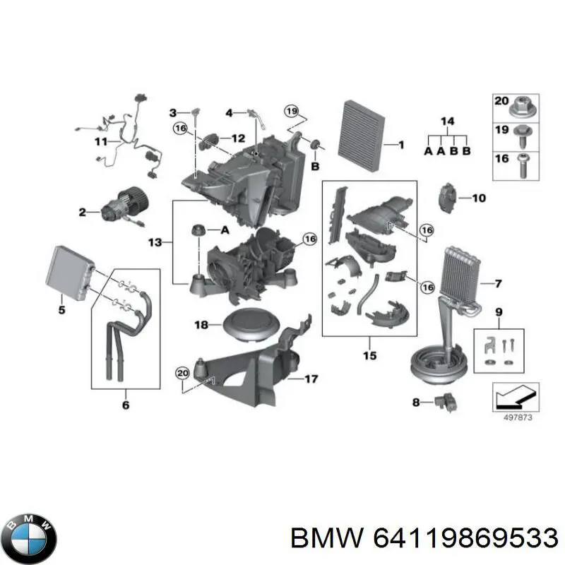 64119869533 BMW 