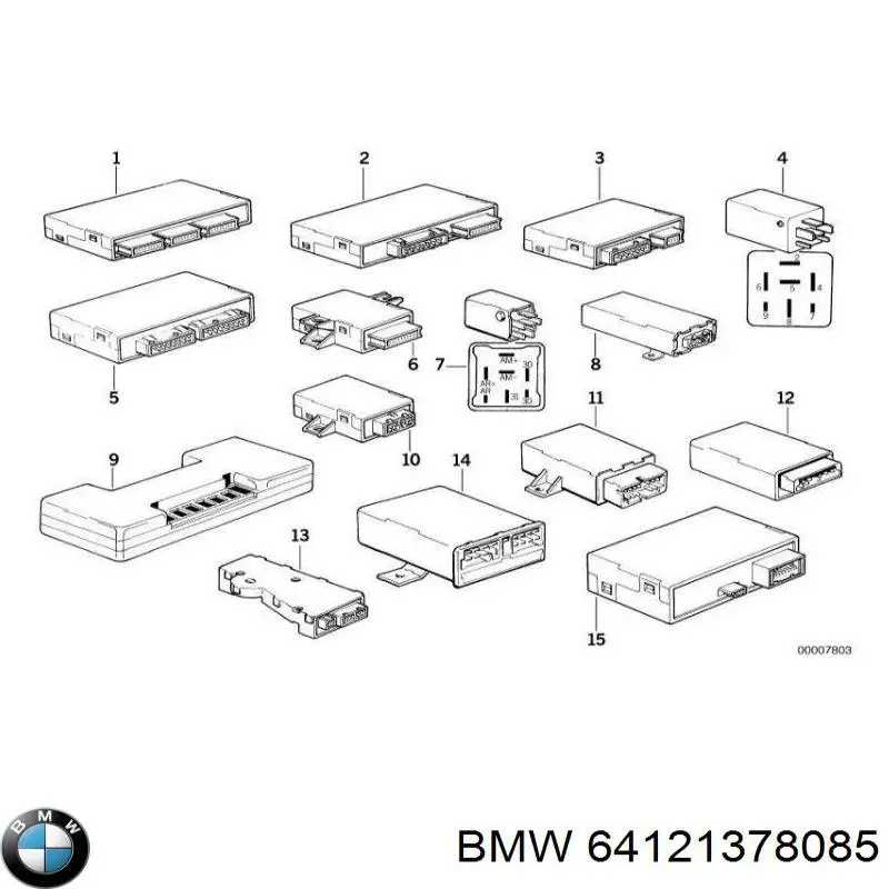 64121378085 BMW 