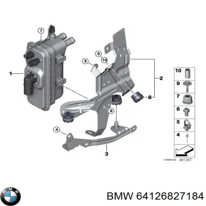 64126827184 BMW 