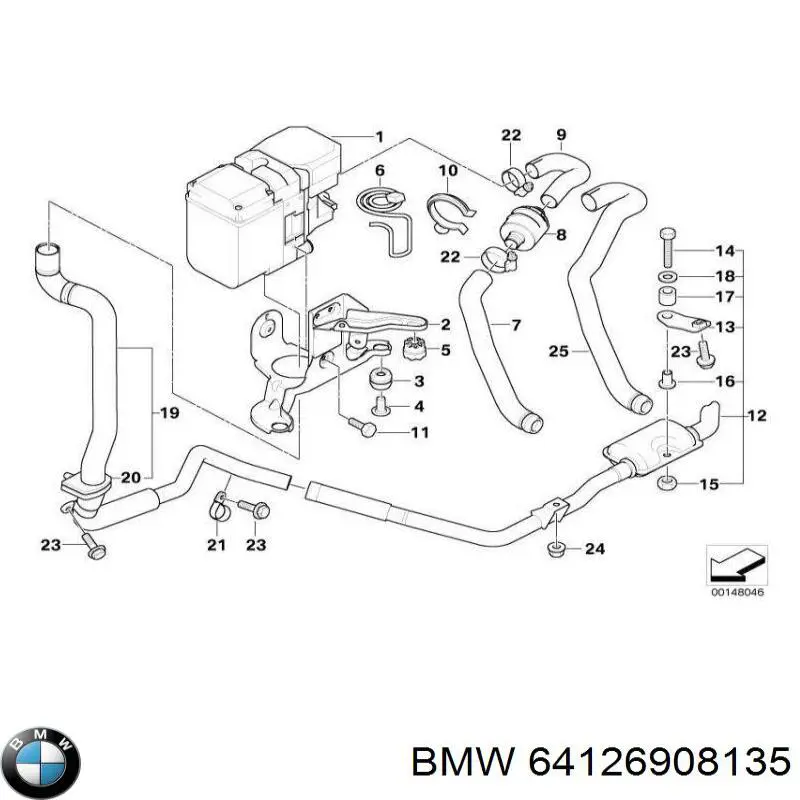 64126908135 BMW 