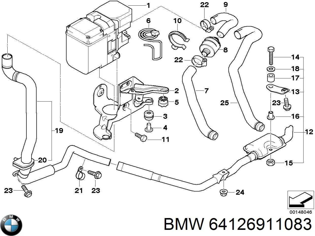 64126911083 BMW 