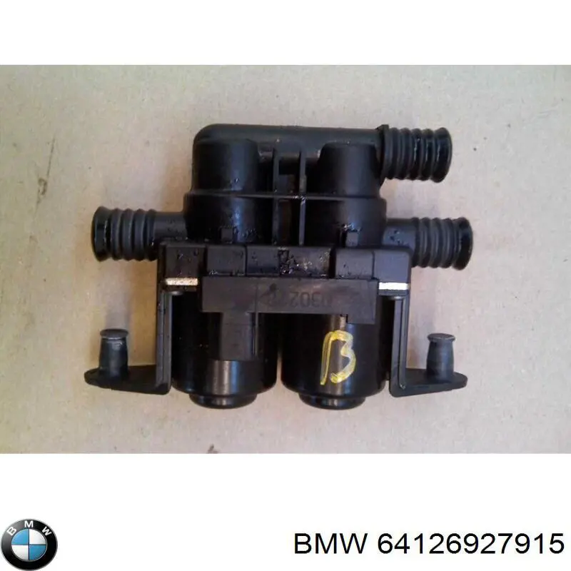 Кран печки 64126927915 BMW