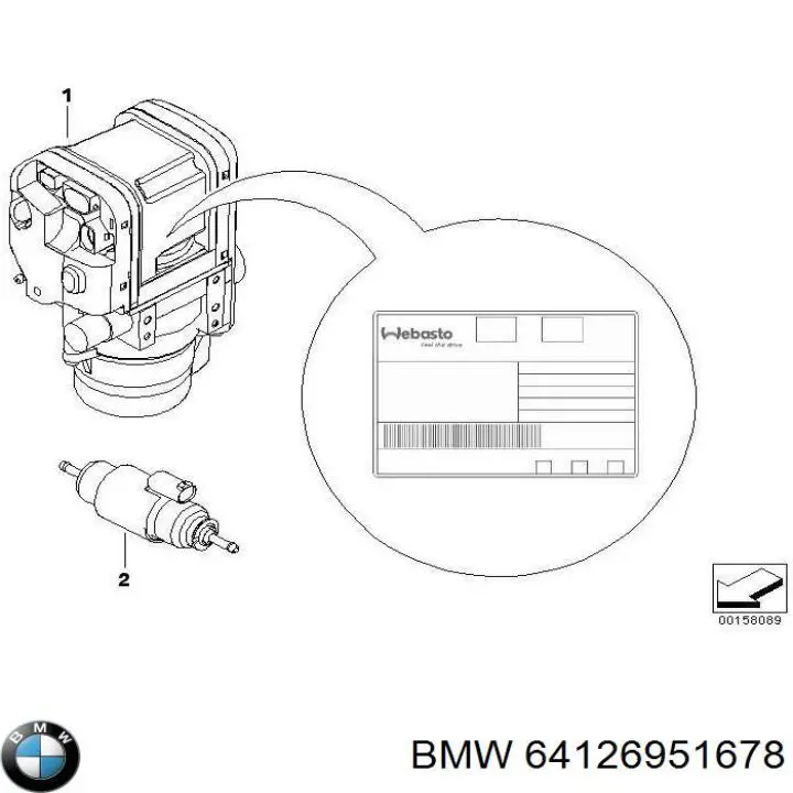 64126951678 BMW 
