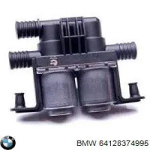 Кран печки 64128374995 BMW