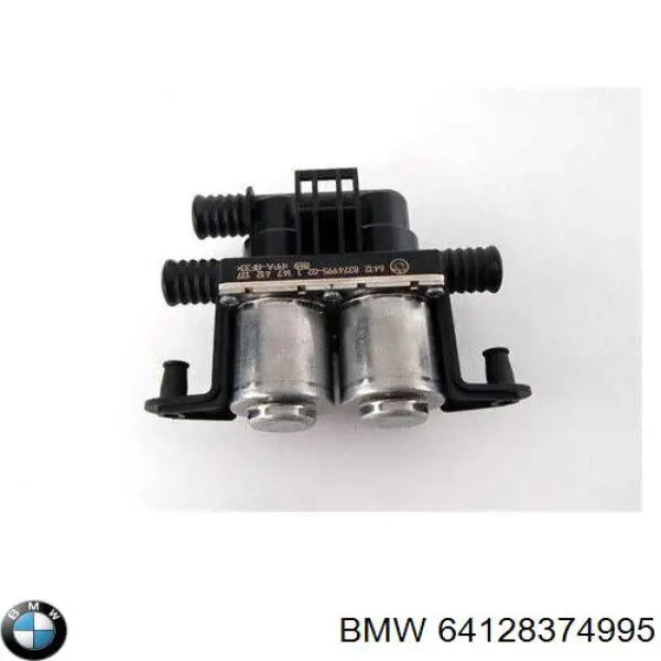 Кран печки 64128374995 BMW