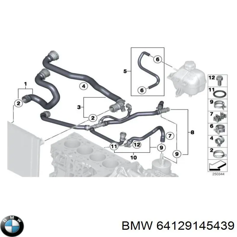 Электро подогреватель охлаждающей жидкости BMW 9145439 цена, от 44.86 USD