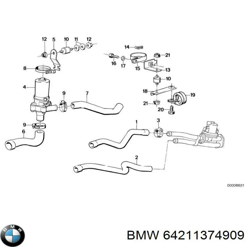  64211374909 BMW