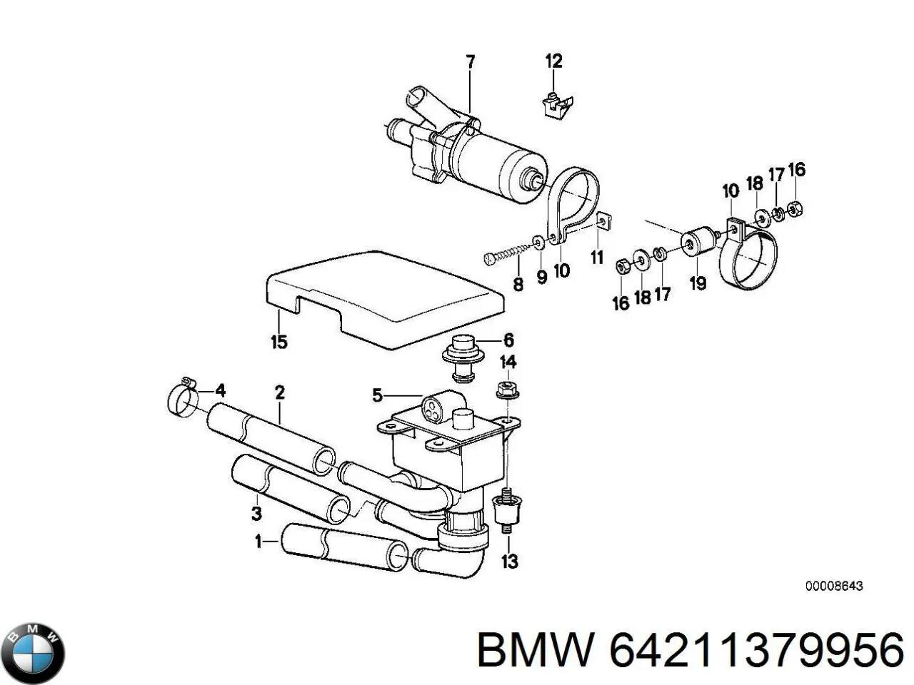 64211379956 BMW 