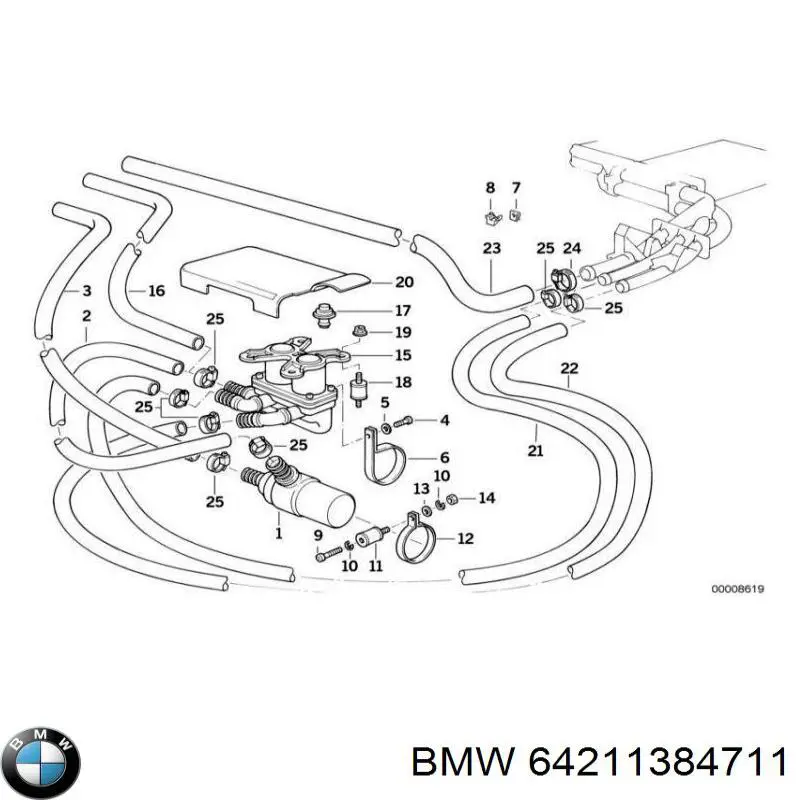 64211384711 BMW 