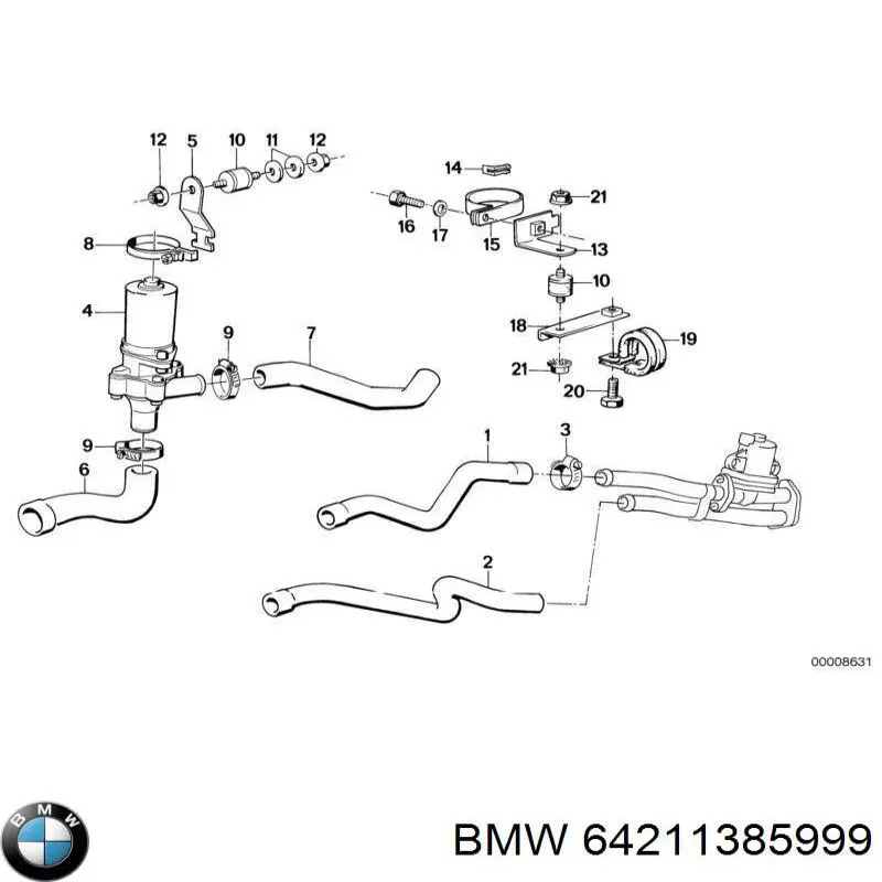 64211385999 BMW 