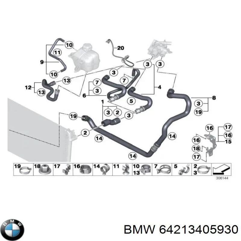  64213405930 BMW