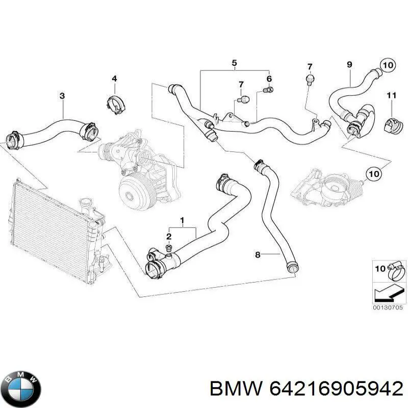  BMW 64216905942 цена, от 12.67 USD