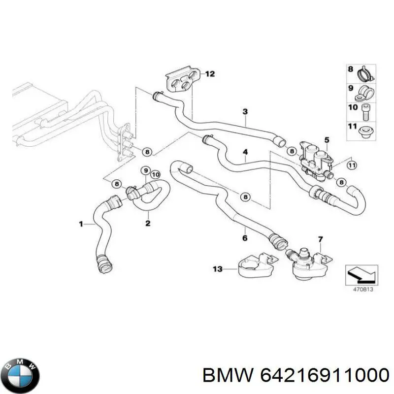 64216911000 BMW 