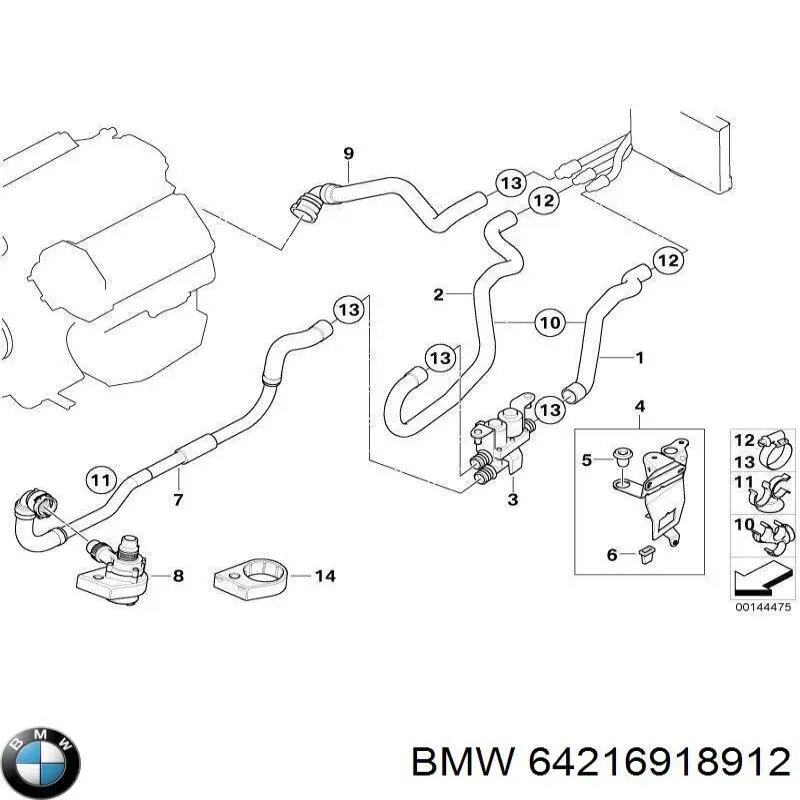 64216918912 BMW 
