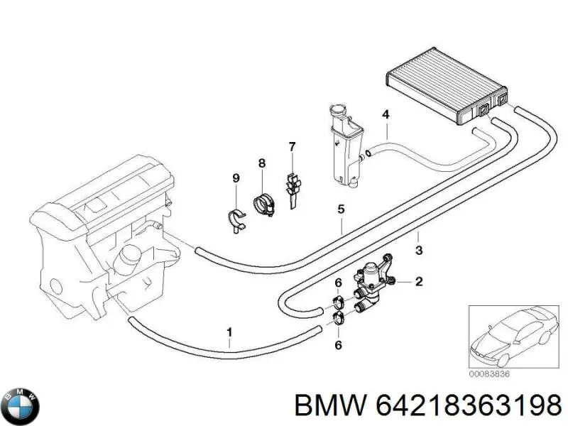 64218363198 BMW 