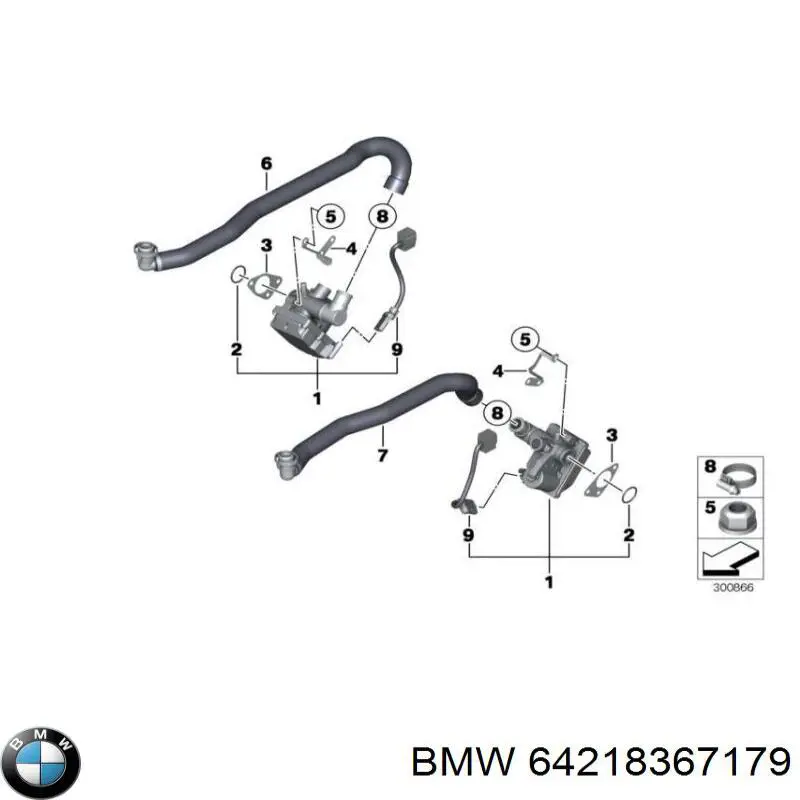 64218367179 BMW 