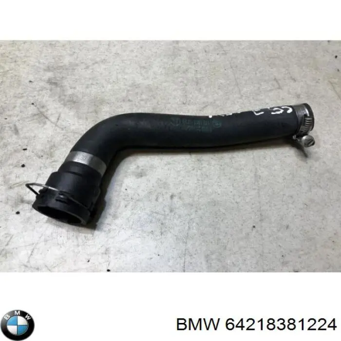 64218381224 BMW mangueira (cano derivado do sistema de esfriamento)