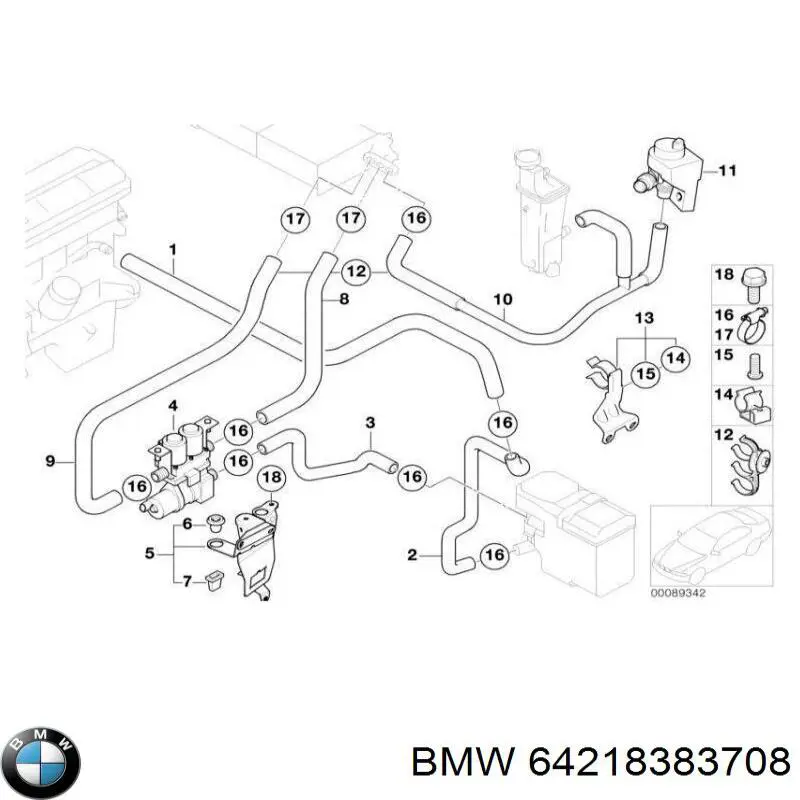 64218383708 BMW 