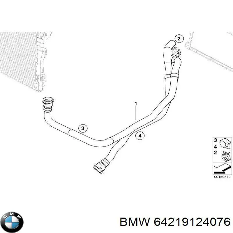  64219124076 BMW