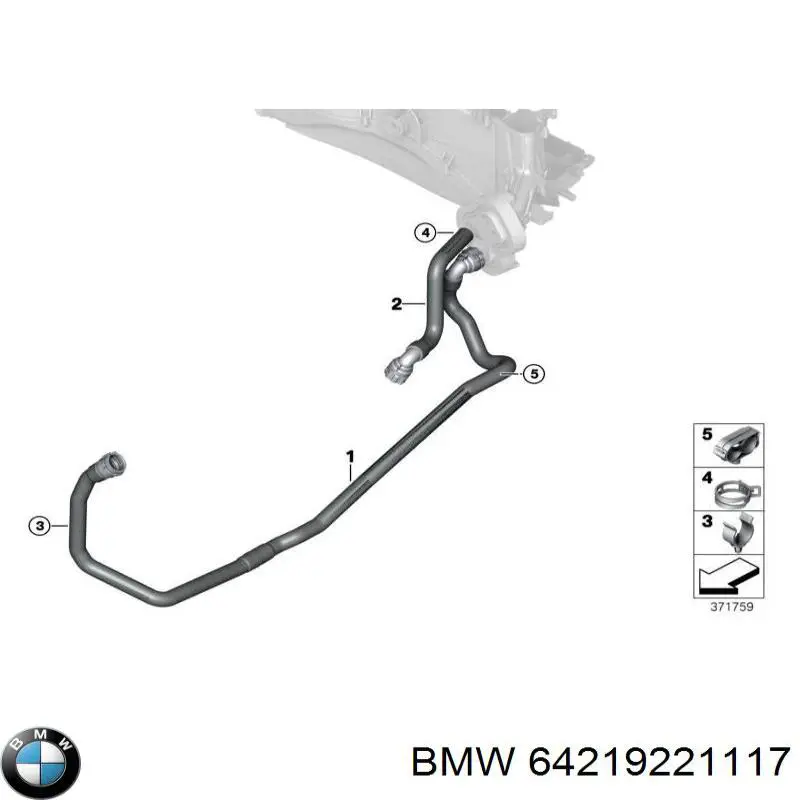64219221117 BMW 