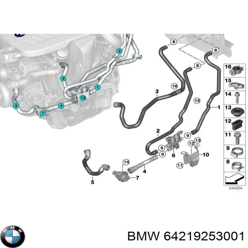  64219253001 BMW