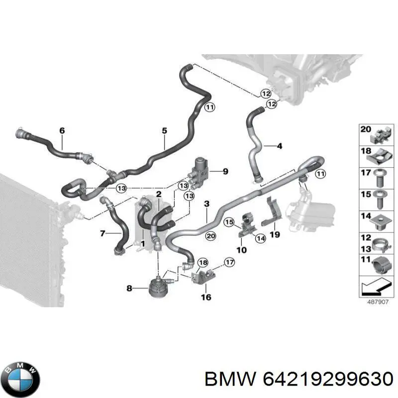  64219299630 BMW