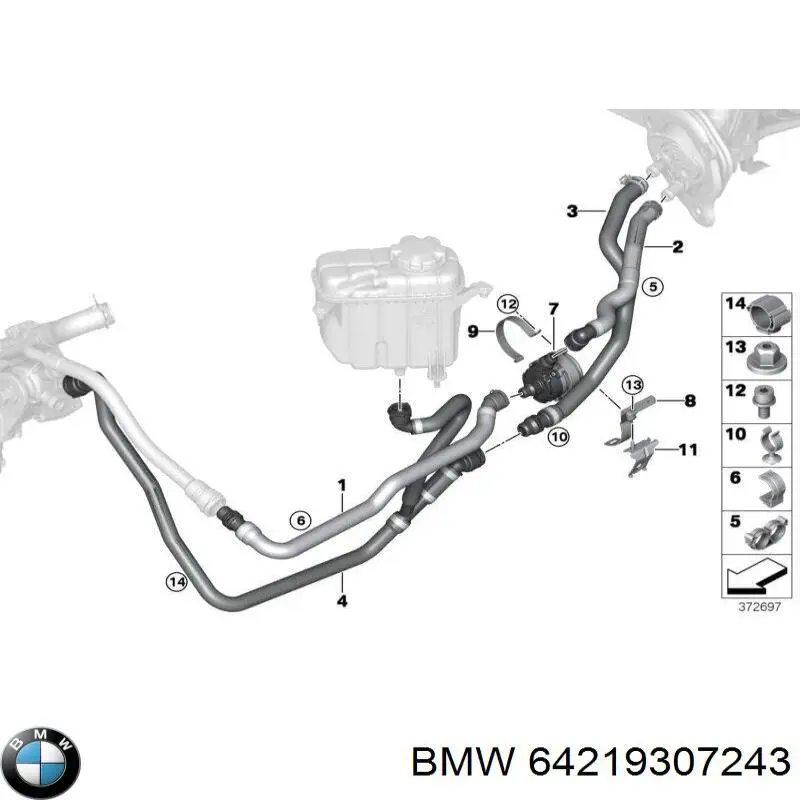  64219307243 BMW