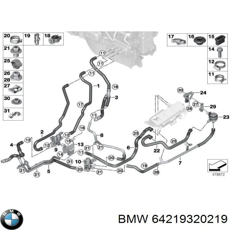 64219320219 BMW 