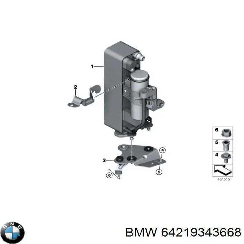 64219343668 BMW 