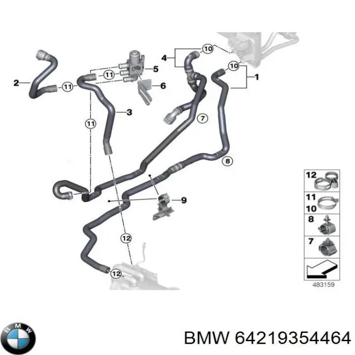 64219354464 BMW 