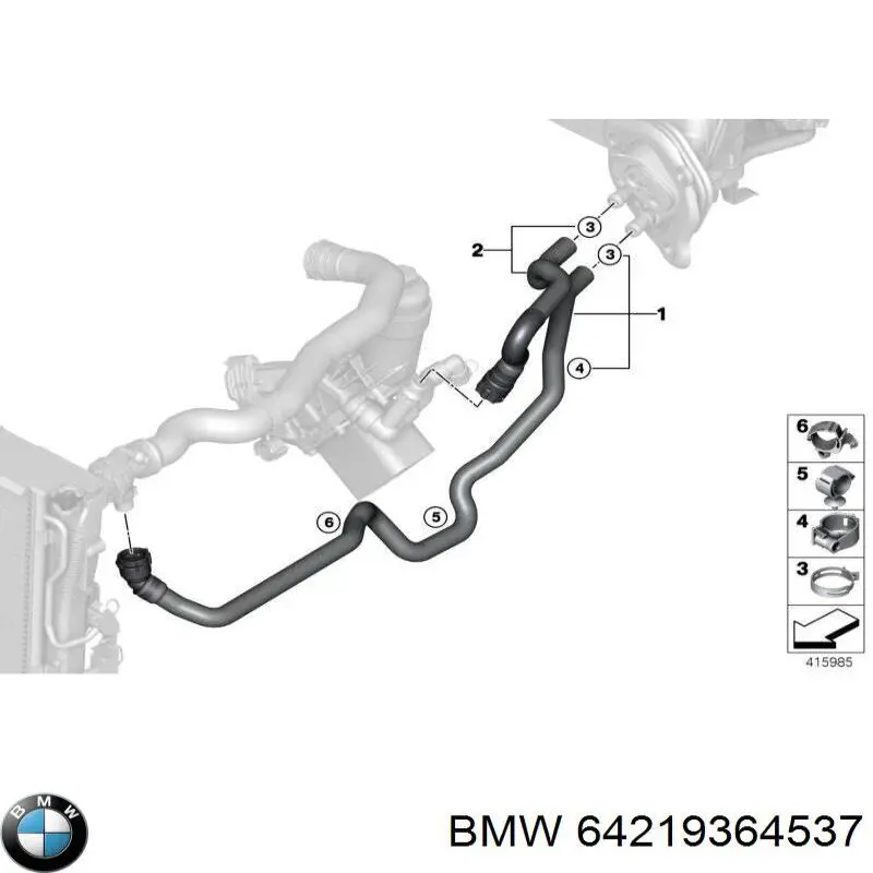 64219364537 BMW 