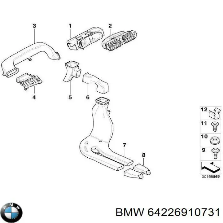 64226910731 BMW 