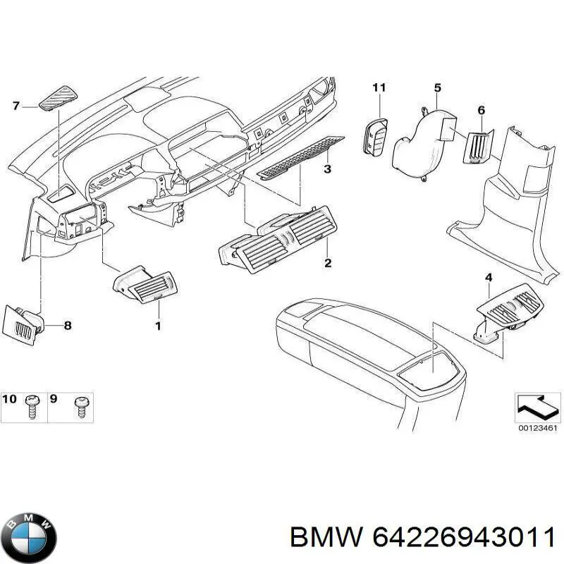 64226943011 BMW 