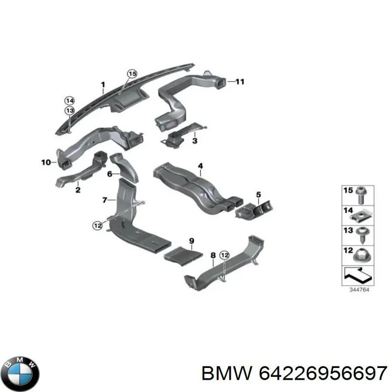  BMW 64227304899 цена, от 3.80 USD