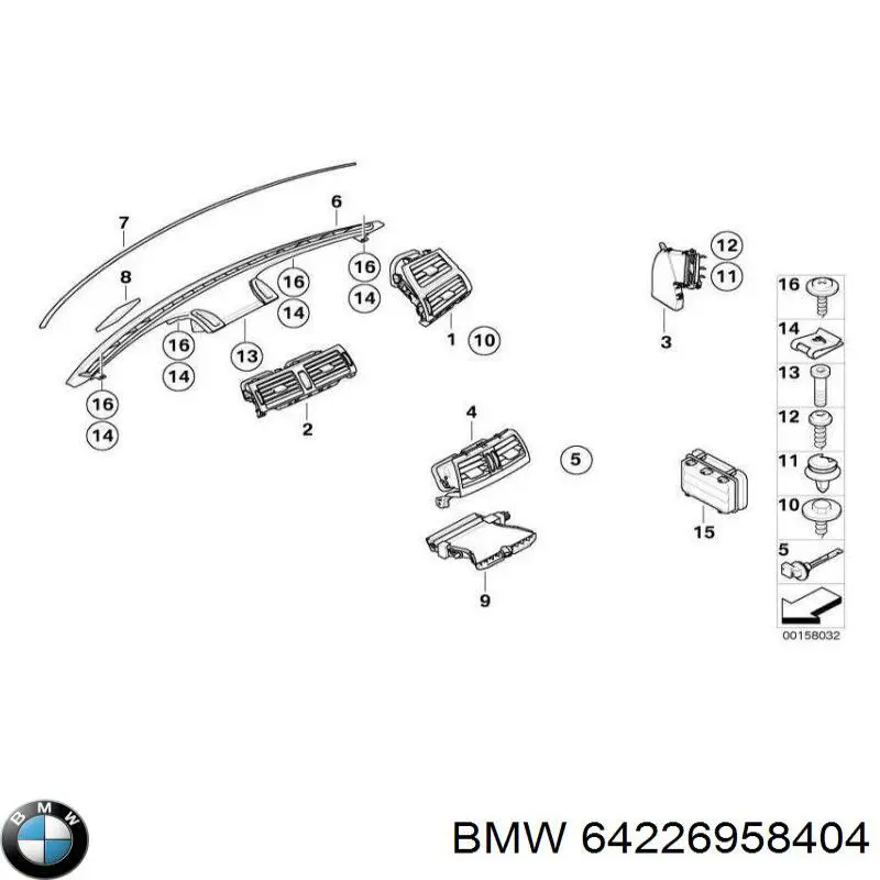  64226958404 BMW