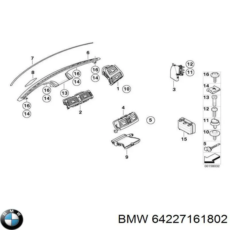 64227161802 BMW 