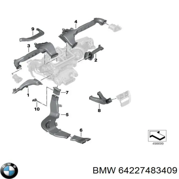 64227483409 BMW 