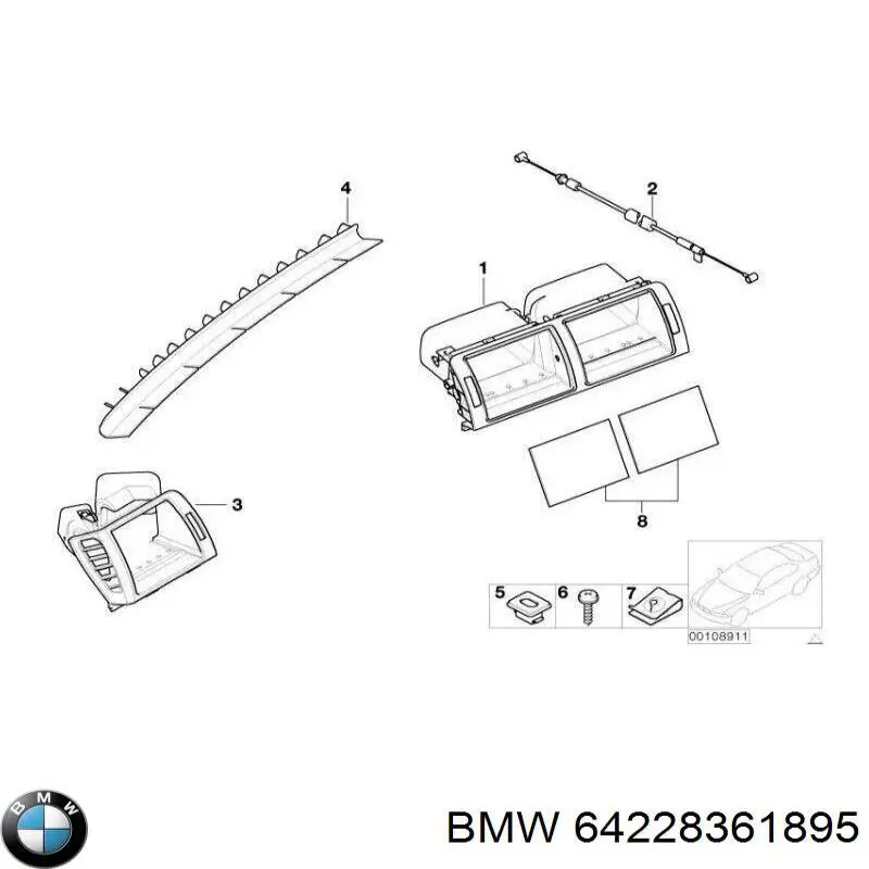  64228361895 BMW