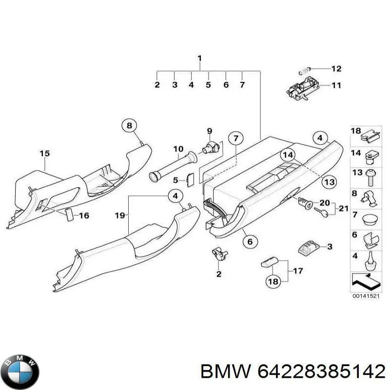 64228385142 BMW 