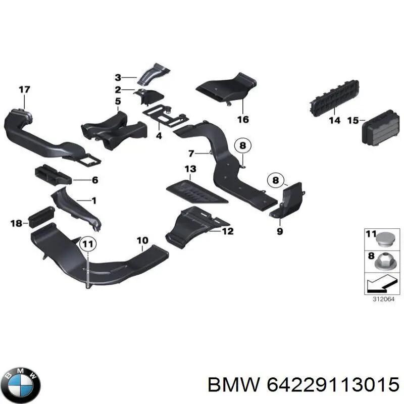 64229113015 BMW 
