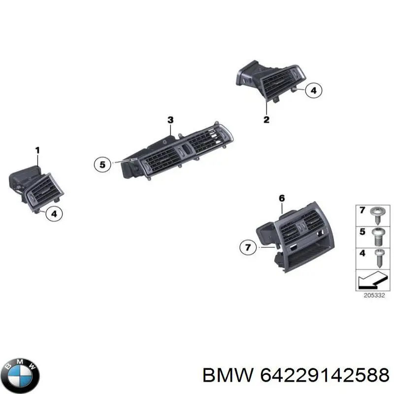 64229142588 BMW 