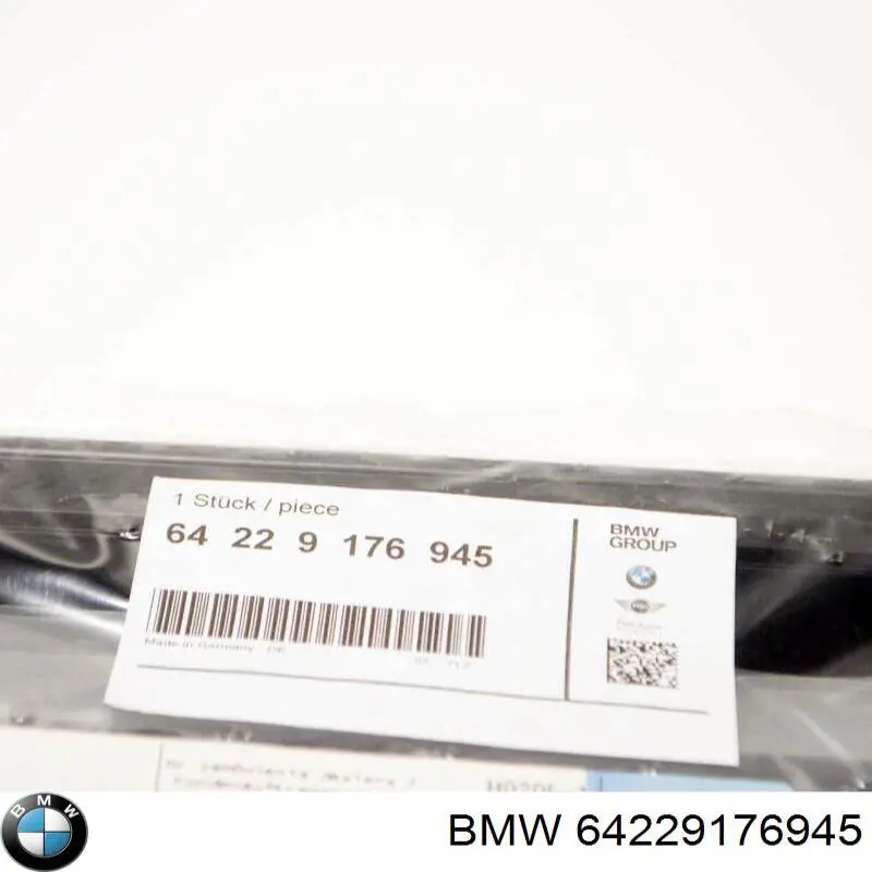 Купить 9176945 BMW Решетка вентиляции салона задняя