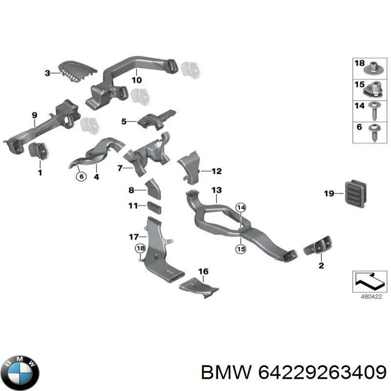 64229263409 BMW 