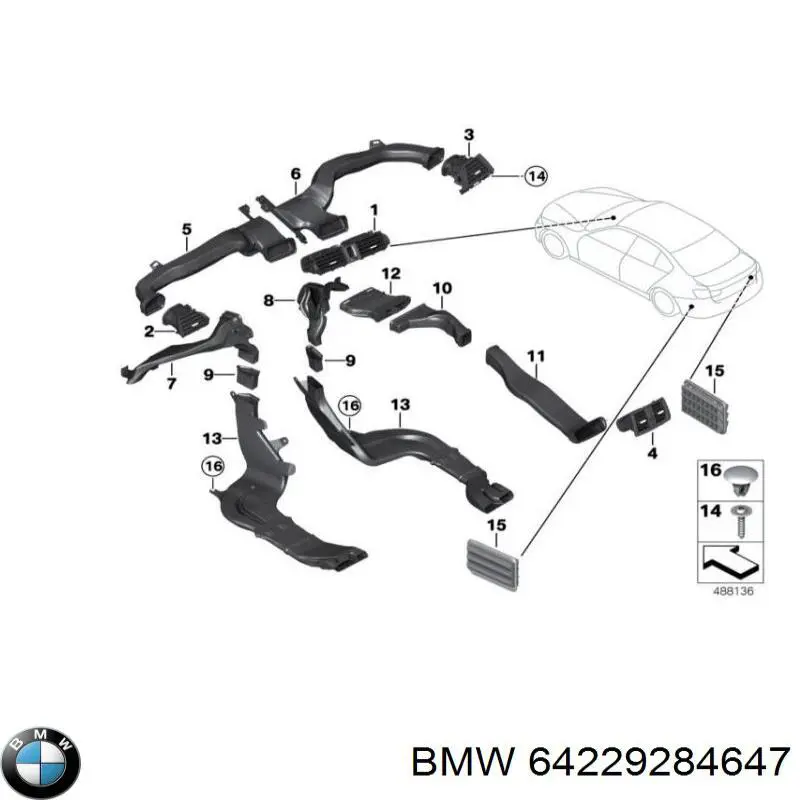  64229284647 BMW