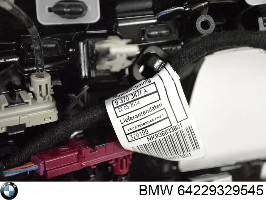 Купить 64229329545 BMW Решетка вентиляции салона на "торпедо" левая